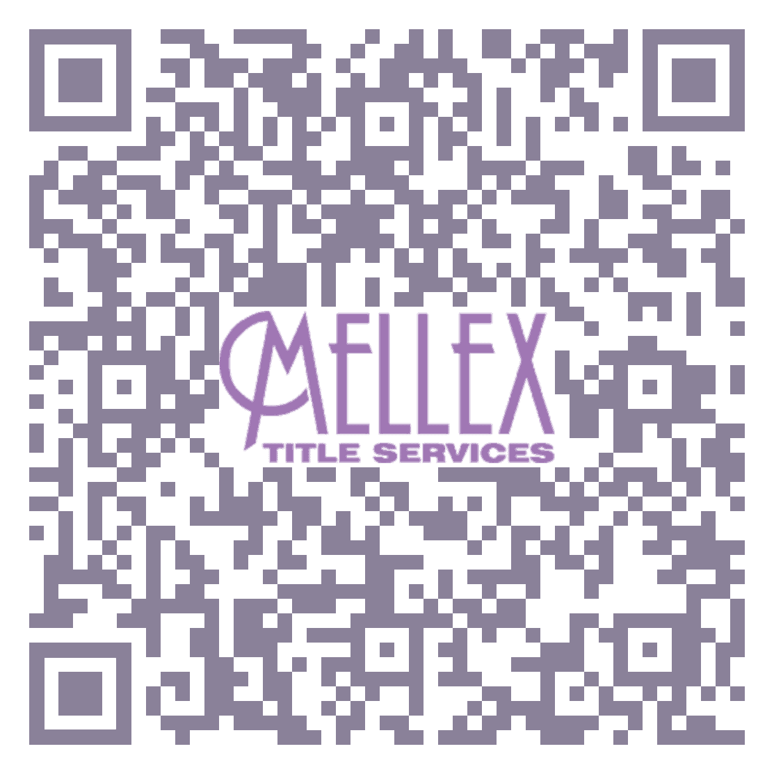 Mellex Title Services QR Code
